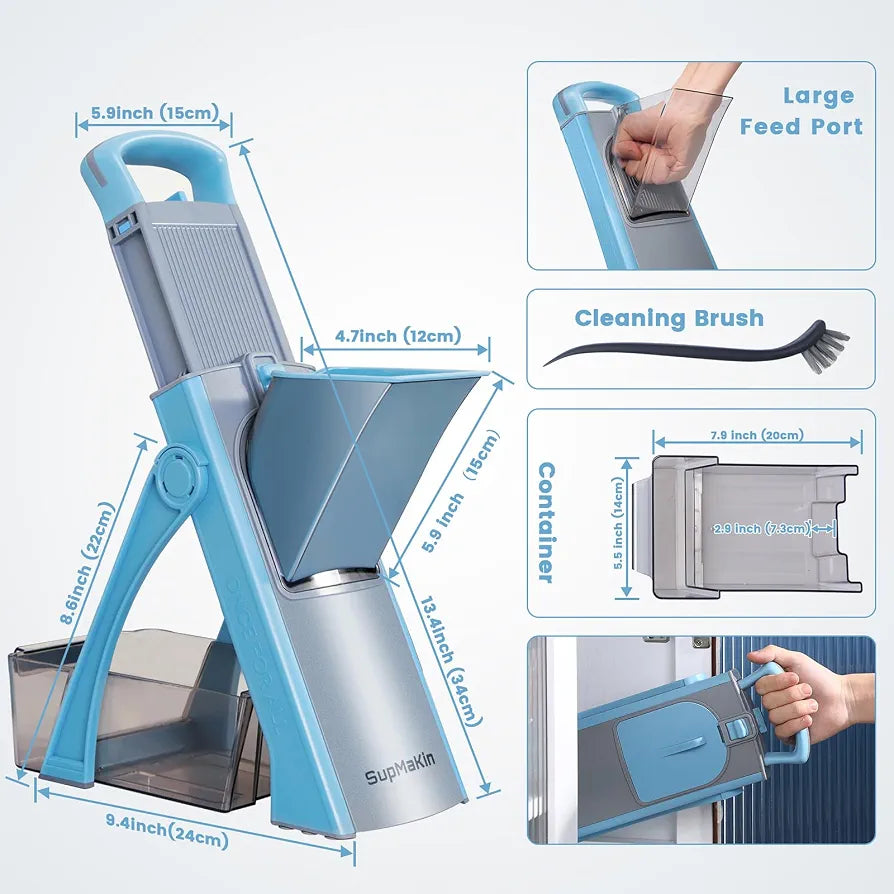Chopza™ UltraCut 7-in-1 Multi-Function Vegetable Chopper & Slicer