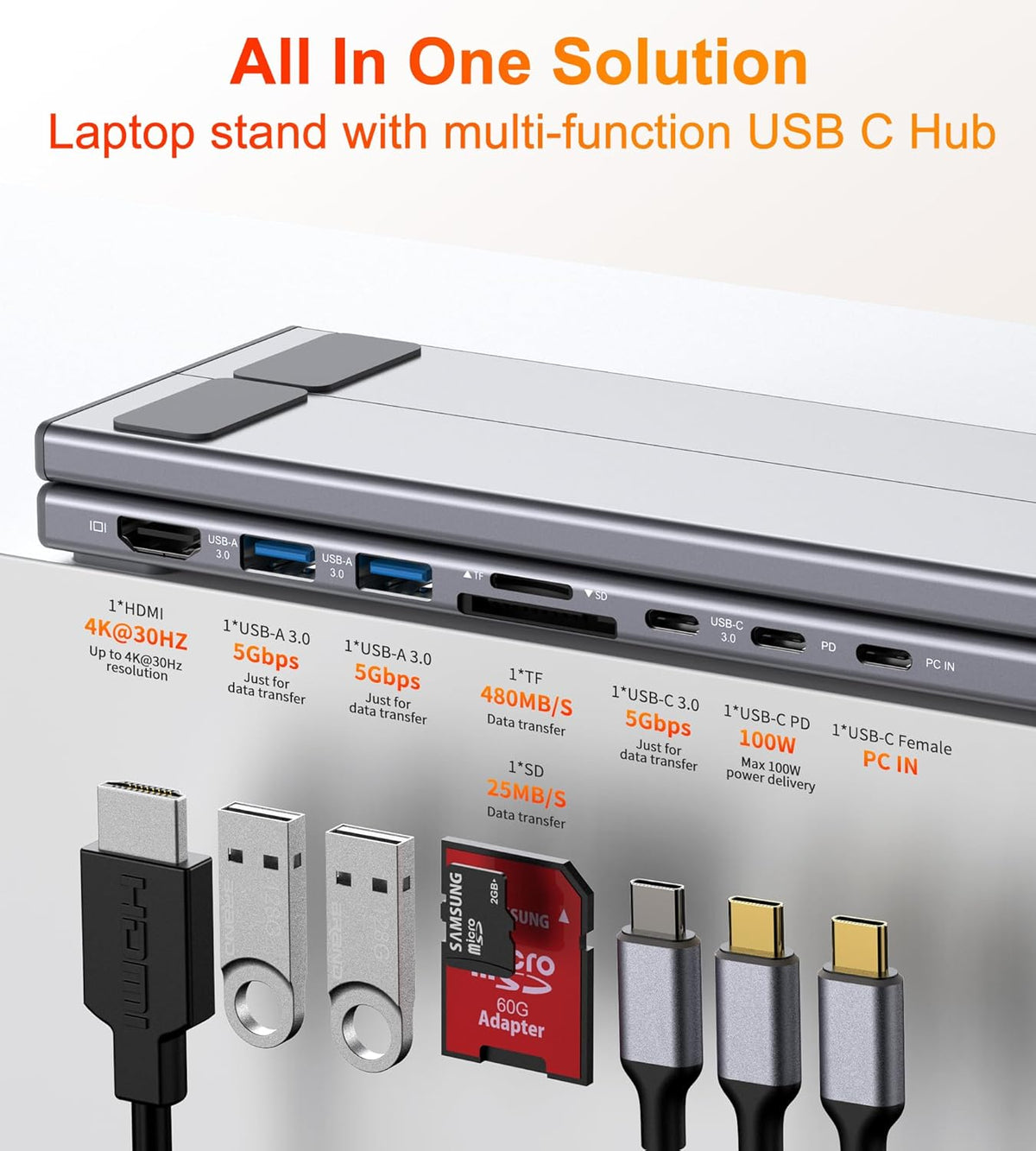 Adjustable Laptop Holder
