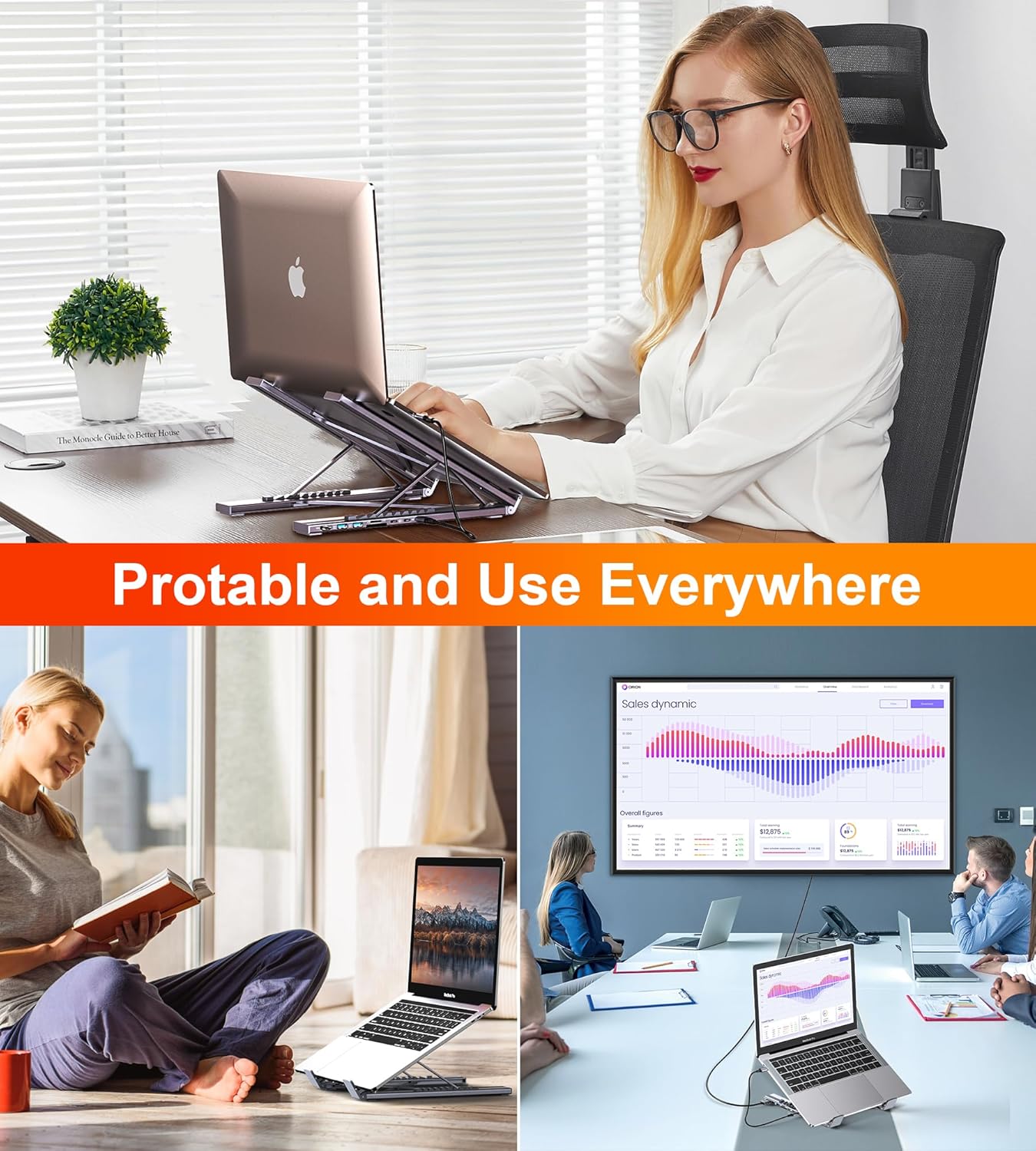 Adjustable Laptop Holder